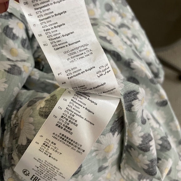 NWT SANDRO Angele Ruched Printed Daisy Mini Dress - Size 40 - Picture 10 of 14